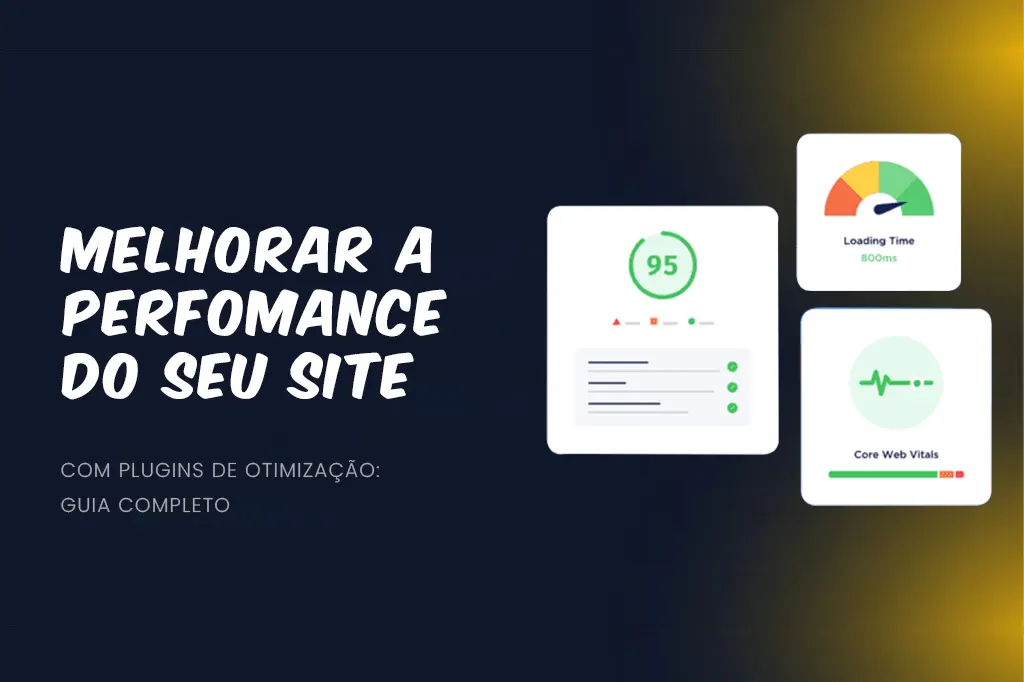 Imagem ilustrando ferramentas e tecnologias que ajudam a otimizar o desempenho de blogs e websites